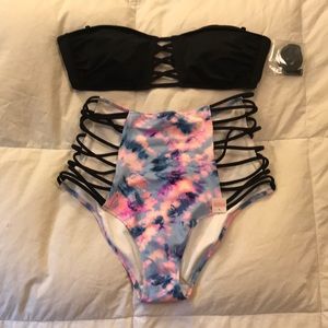 Victoria’s Secret Pink High-waist Bikini NWT